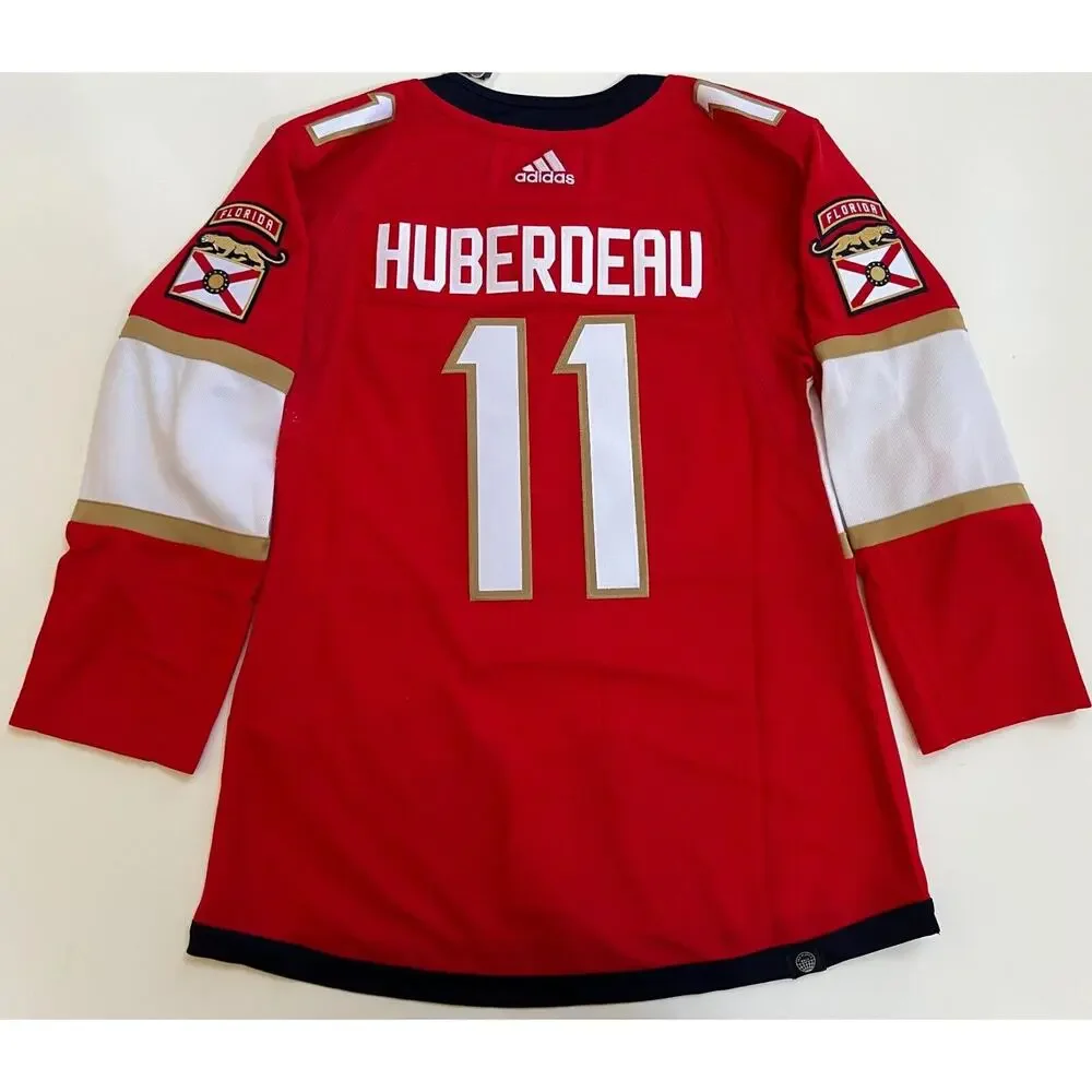 Adidas Florida Panthers Jonathan Huberdeau Jersey HB6672 Men's Size 44